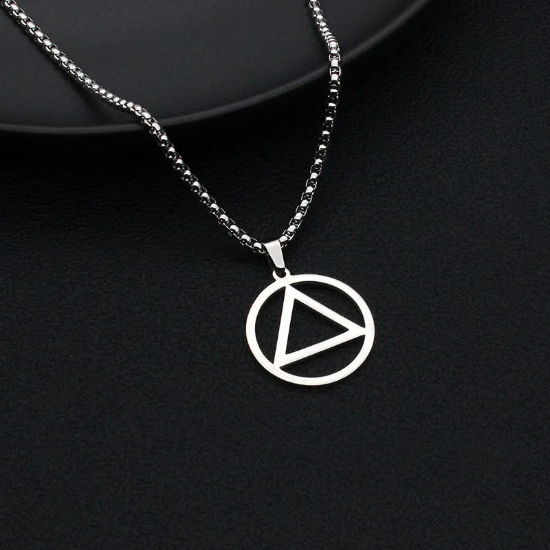 Dollar Necklace Money American US Dollar Sign Symbol Logo Silver Color Pendant Fashion New Stainless Steel Men women Jewelry