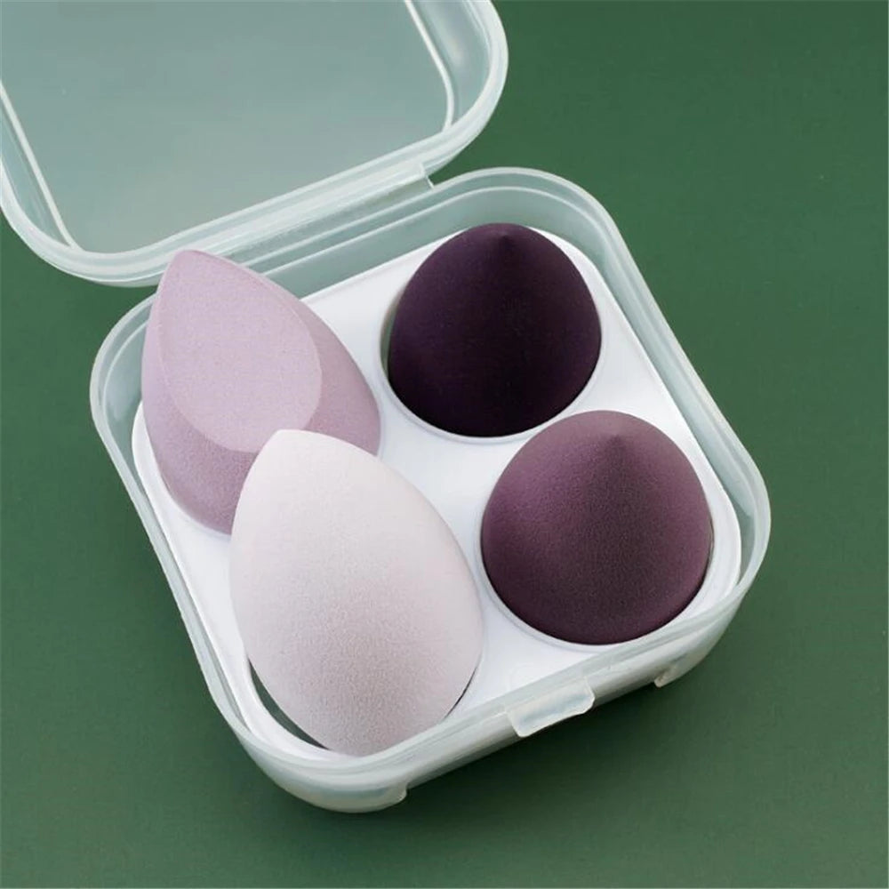 4/8pcs Makeup Sponge Blender Beauty Egg Cosmetic Puff Soft Foundation Sponges Powder Puff Women Make Up Accessories Beauty Tools