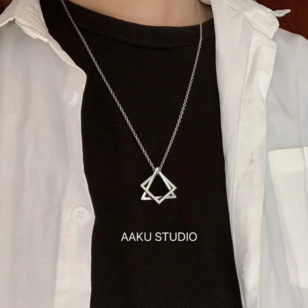 Dollar Necklace Money American US Dollar Sign Symbol Logo Silver Color Pendant Fashion New Stainless Steel Men women Jewelry