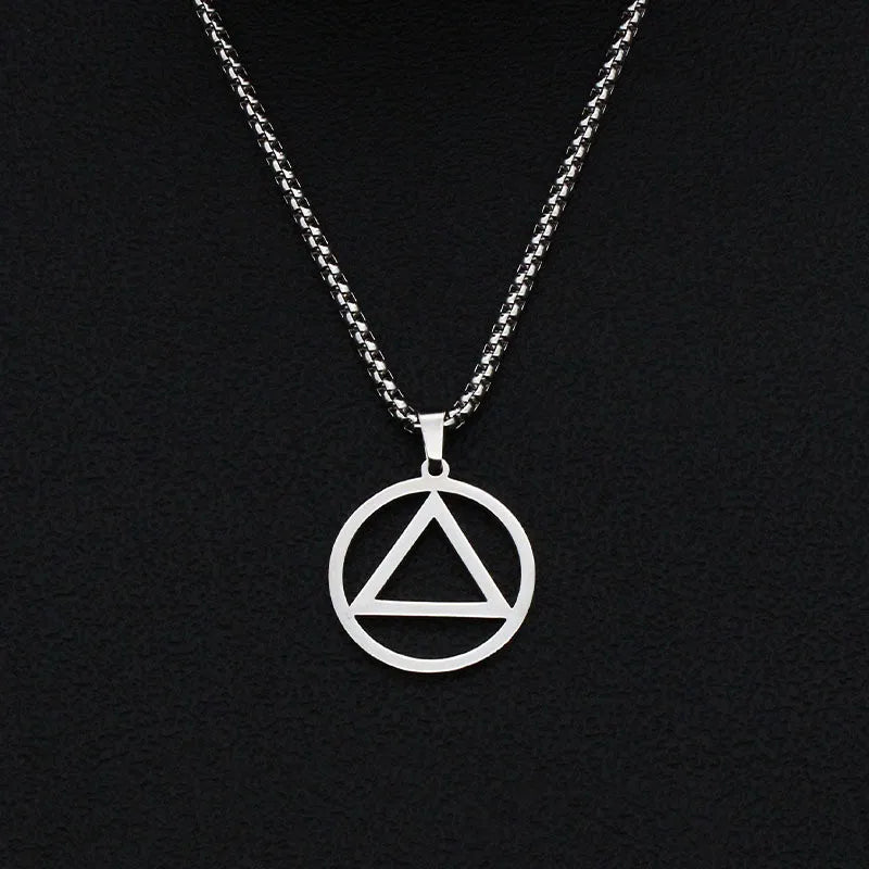 Dollar Necklace Money American US Dollar Sign Symbol Logo Silver Color Pendant Fashion New Stainless Steel Men women Jewelry