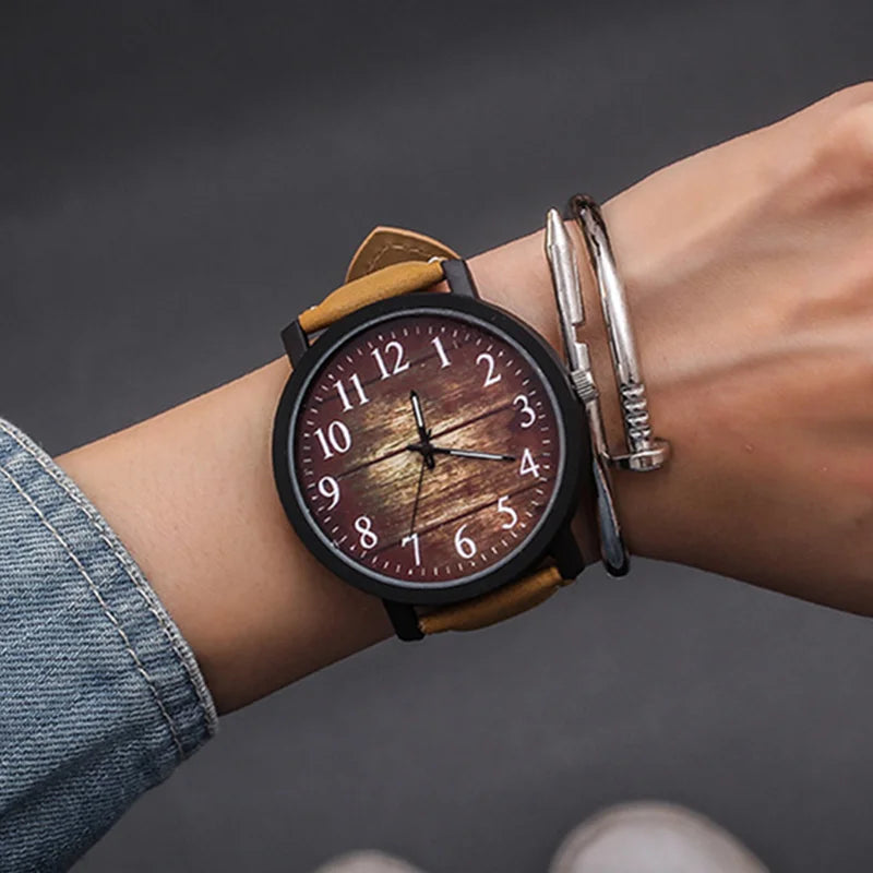 2022 Hot Sale Women Watch Fashion Starry Sky Watches Women Large Dial Sport Watch Women Quartz Couple Watches Leather Strap Gift