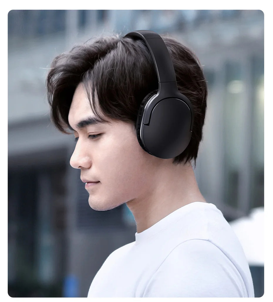 Baseus D02 Pro Wireless Headphones Bluetooth Earphone 5.3 Foldable Headset Sport Headphone Gaming Phone Fone Bluetooth Earbuds