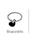 316L Stainless Steel New Fashion Upscale Jewelry Bohemia 2 Layer Ball Lovers Love Heart Charm Thick Chain Bracelet For women