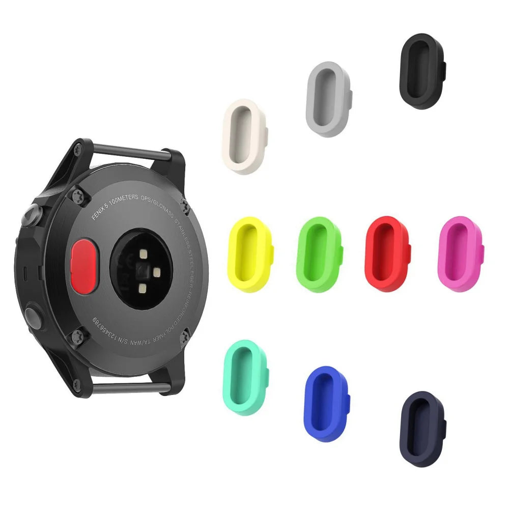 Charging Port Dustproof Plug Cover Protector Cap For Garmin Fenix 5 5S 5X 6 6S 6X 7 7S 7X Forerunner 965 955 945 935 265 255 245