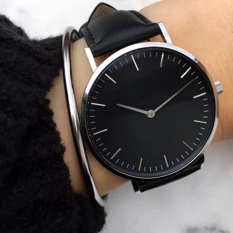 Luxury Fashion Watch Women Leather Watch Ladies Simple Quartz Bracelet Wrist Watch Women's Clock Zegarek Damski 2021 Reloj