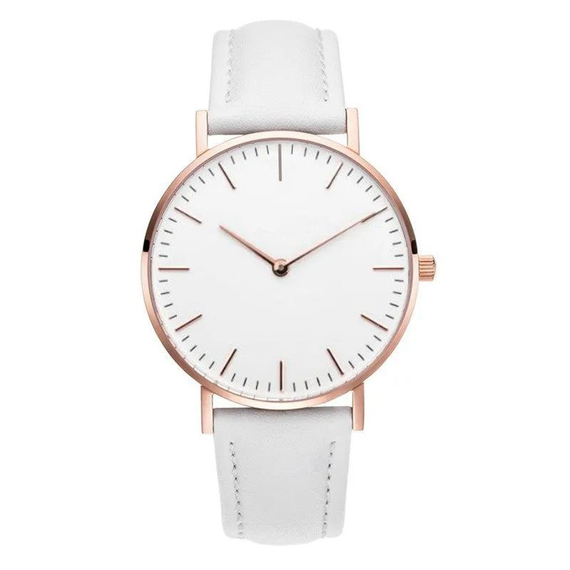 Luxury Fashion Watch Women Leather Watch Ladies Simple Quartz Bracelet Wrist Watch Women's Clock Zegarek Damski 2021 Reloj