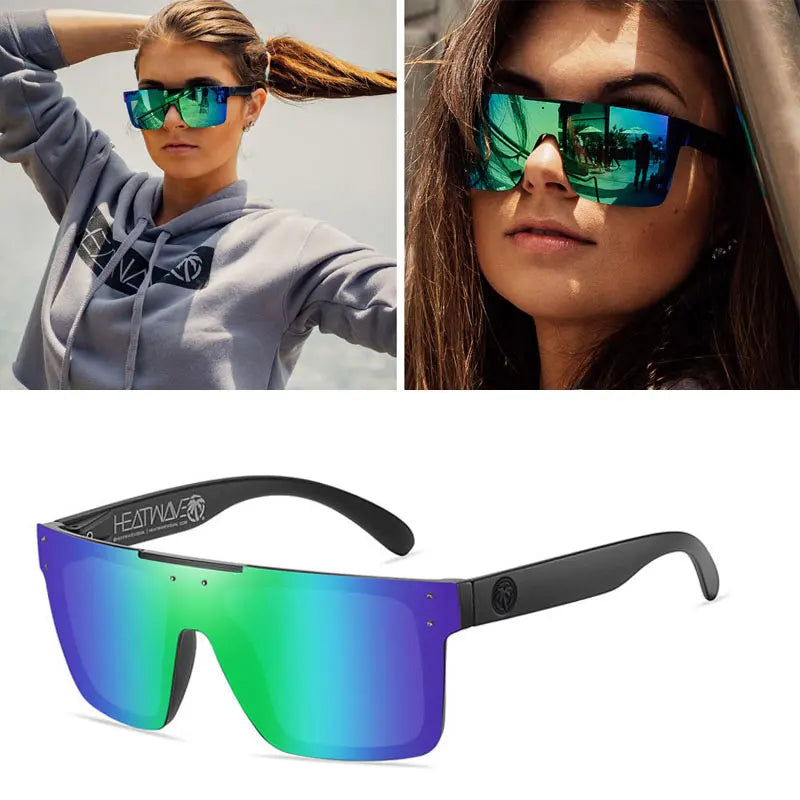 2024 brand new heat wave polarized sunglasses brand design for men