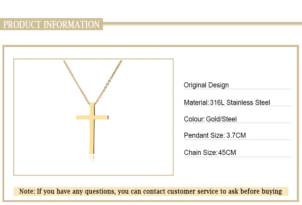 Stainless Steel Necklaces Minimalist Four-leaf Clover Geometric Style Fashion Chain Necklace for Women Collar Pendant Jewelry