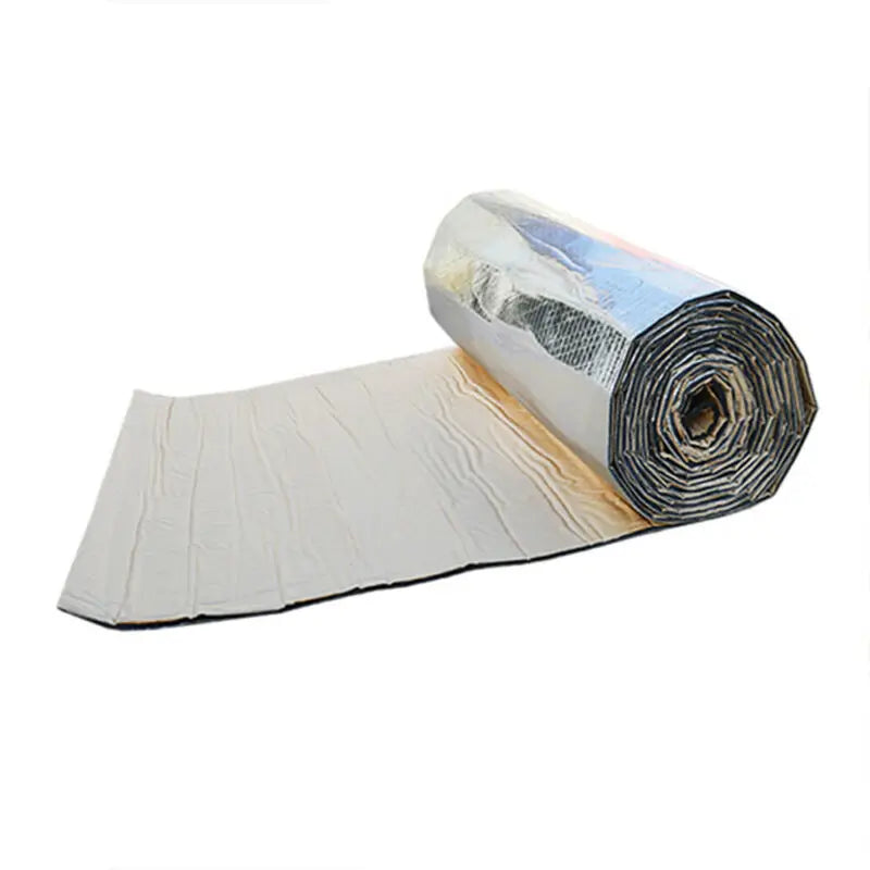 Car Soundproofing Deadening Mat Heat Sound Insulation Cotton Firewall Auto Hood Door Deadener 25x50cm 10mm  Foam