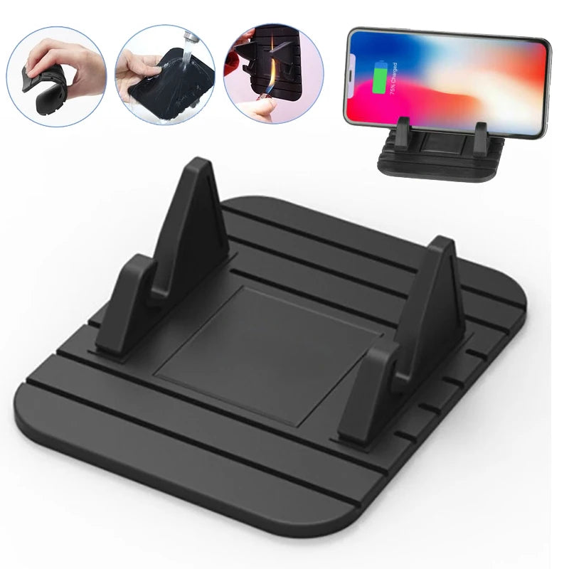 Anti-slip Car Silicone Holder Mat Pad Dashboard Stand Mount For Car Stuff Mobile Phones On Sale Seat Alhambra Car Phone Device