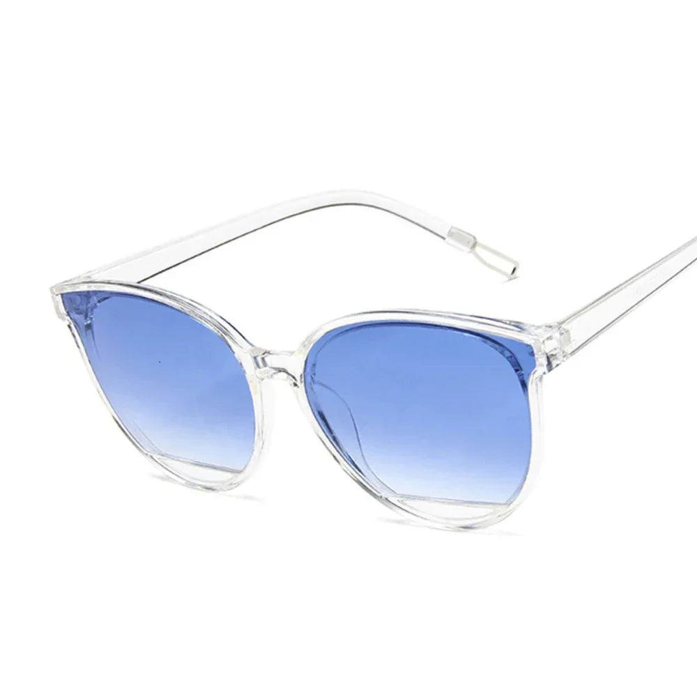 New Arrival 2024 Fashion Sunglasses Women Vintage Metal Mirror Classic Vintage Sun Glasses Female Oculos De Sol Feminino UV400