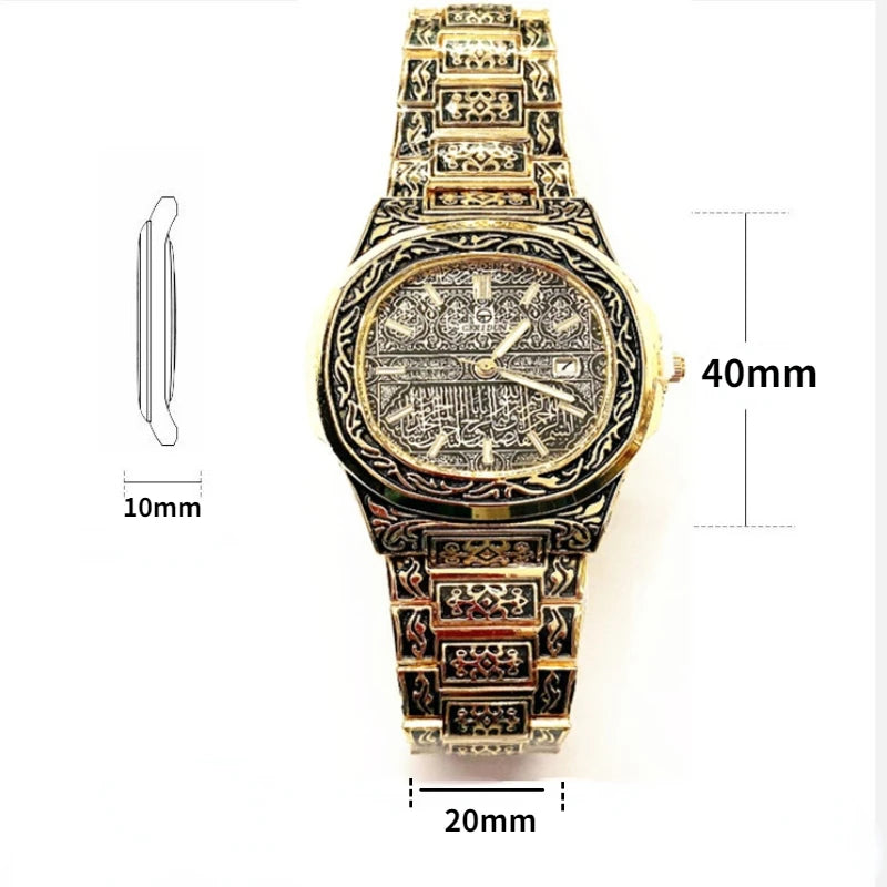 Luxury Mens Watches Quartz Wristwatches Male Clock Embossed Pattern Stainless Steel Watchband Watches relogio masculino women