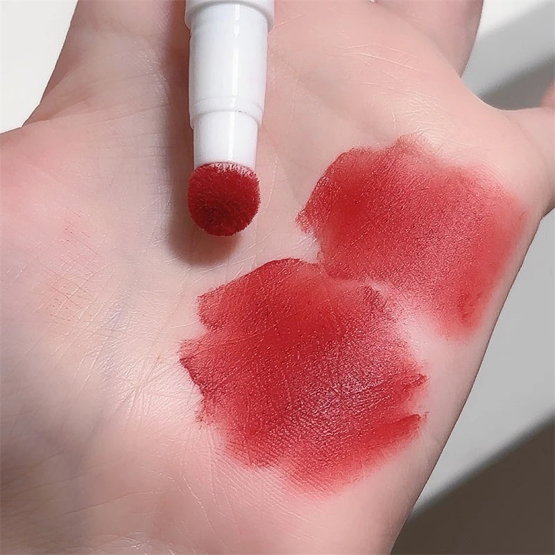 Lip Gloss Matte Velvet Sexy Red Tint Liquid Lipstick New Beauty Women Waterproof Mirror Water Lip of Glaze Lips Makeup Cosmetic