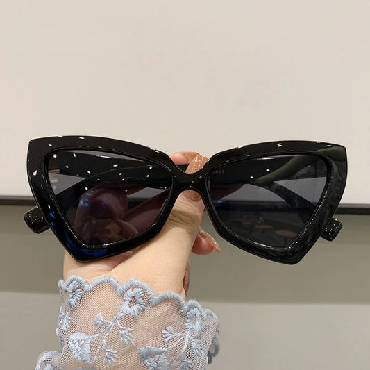 New Fashion Cat Eye Sunglasses Female Luxury Brand Designer Sun Glasses for Women Travelling Sun Shades Glasse y2k Gafas De Sol