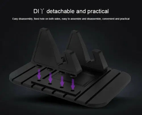 Anti-slip Car Silicone Holder Mat Pad Dashboard Stand Mount For Car Stuff Mobile Phones On Sale Seat Alhambra Car Phone Device