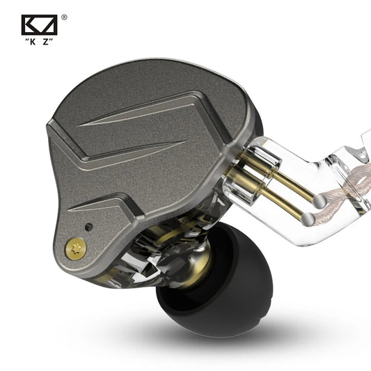 KZ ZSN PRO In Ear Earphone 1BA 1DD Hybrid Drive HIFI Sport Noise Cancelling Earbud Headset  ZES ZEXPRO EDC EDS DQ6S