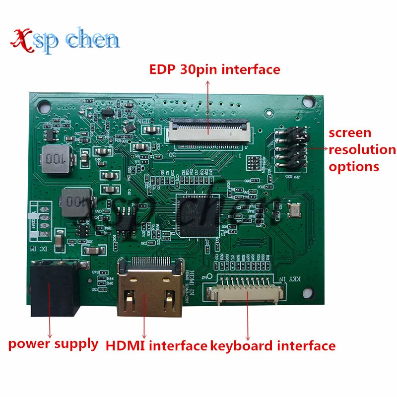 30PIN LCD driver board HDMI EDP for screen resolution 1920*1200 1920*1080 1600*900 1366*768 1280*800 30 pin edp