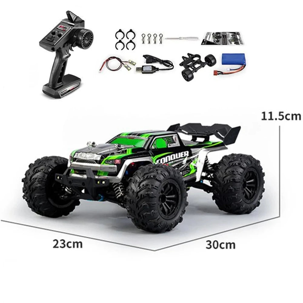 1:16 Scale Large RC Cars 50km/h High Speed RC Cars Toys for Adults and Kids Remote Control Car 2.4G 4WD Off Road Monster Truck