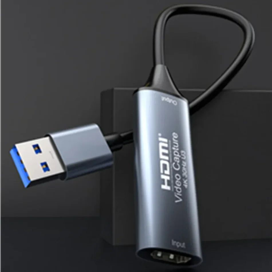 HDMI to USB 2.0 USB 3.0 USB-C Video Grabber Box 4K 30Hz HDMI Video Capture Card For Macbook PS4 PC Game DVD Camera Recording