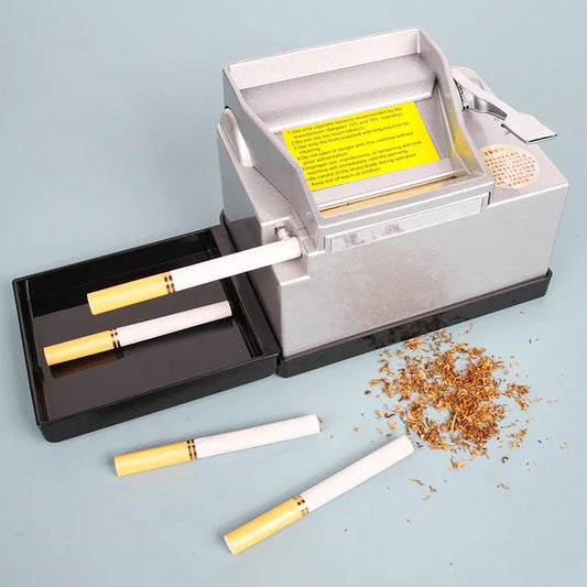 6.5mm 8mm Tube Automatic Cigarette Rolling Machine Fast Tobacco Injector Make Roller Pipe Smoking Electric Cigarette Machine