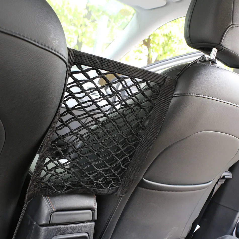 Car Hanging Net Bag Pocket Storage Bag Stuff Organizer for Jeep Renegade 2014 - 2021 Interior Accessories