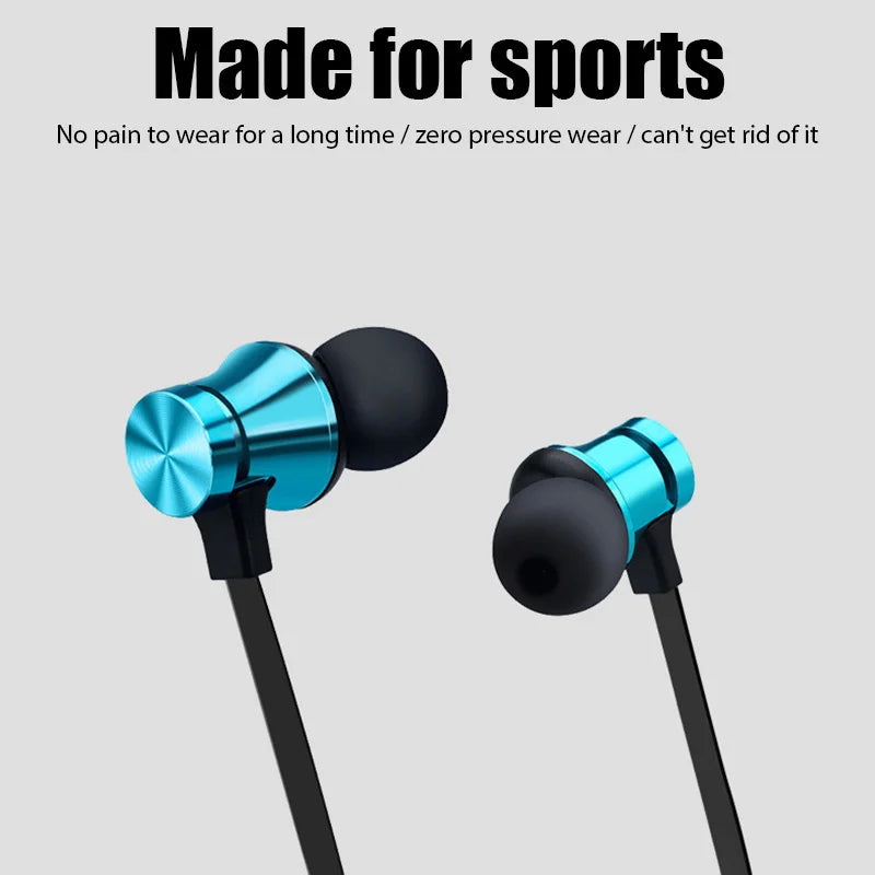 # XT-11 Bluetooth 4.2 Wireless Earphone Sports Headset Waterproof Earbuds Neckband Magnetic Headphone With Mic For Samrtphones