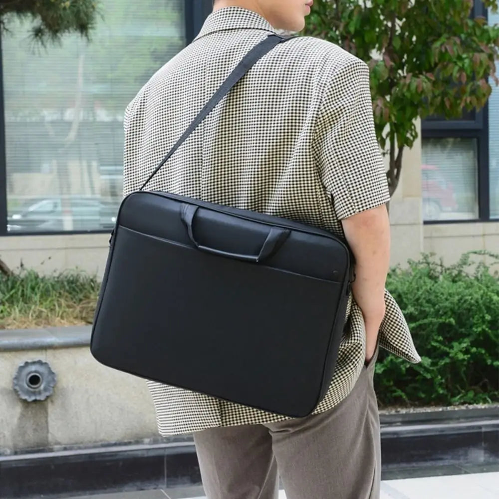 Large Capacity Laptop Bag Shockproof Protective Laptop Case 15.6 17 inch Strap Carrying for Lenovo/HP/Dell/Asus/Samsung