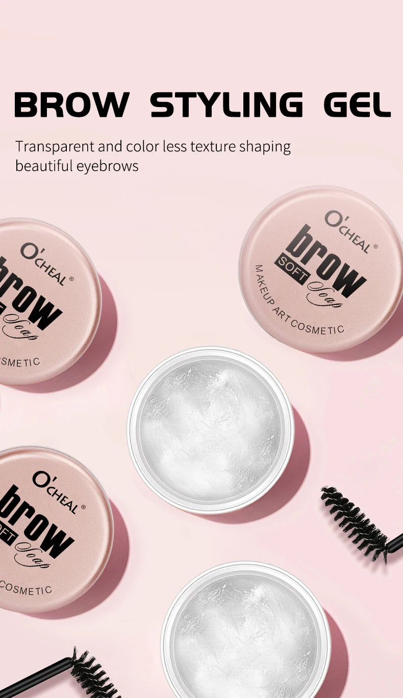 Eyebrow Styling Cream Waterproof 3D Quick-drying Makeup Eyebrow Sculpt Soap Natural Wild Brow Pomade Setting Gel Wax Cosmetics