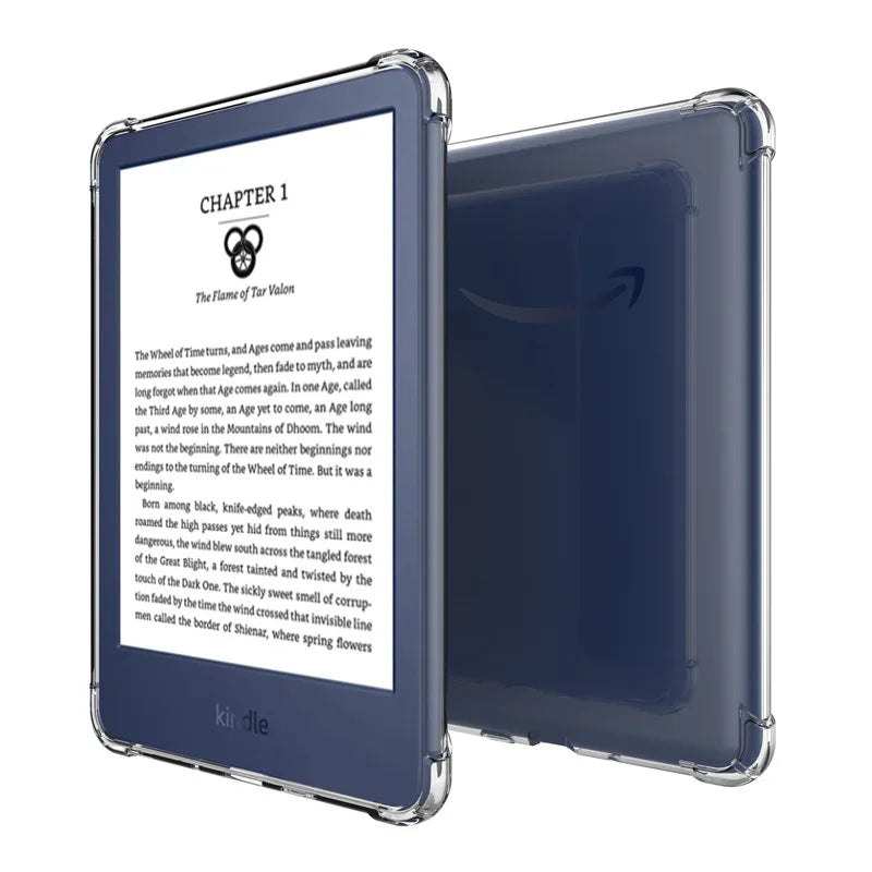 For Kindle 11th 2022 10th Generation Cover 2018 Paperwhite 5 4 3 2 1 Paper White 11th 10th Oasis 1/ 2 TPU Transparent Cover Case