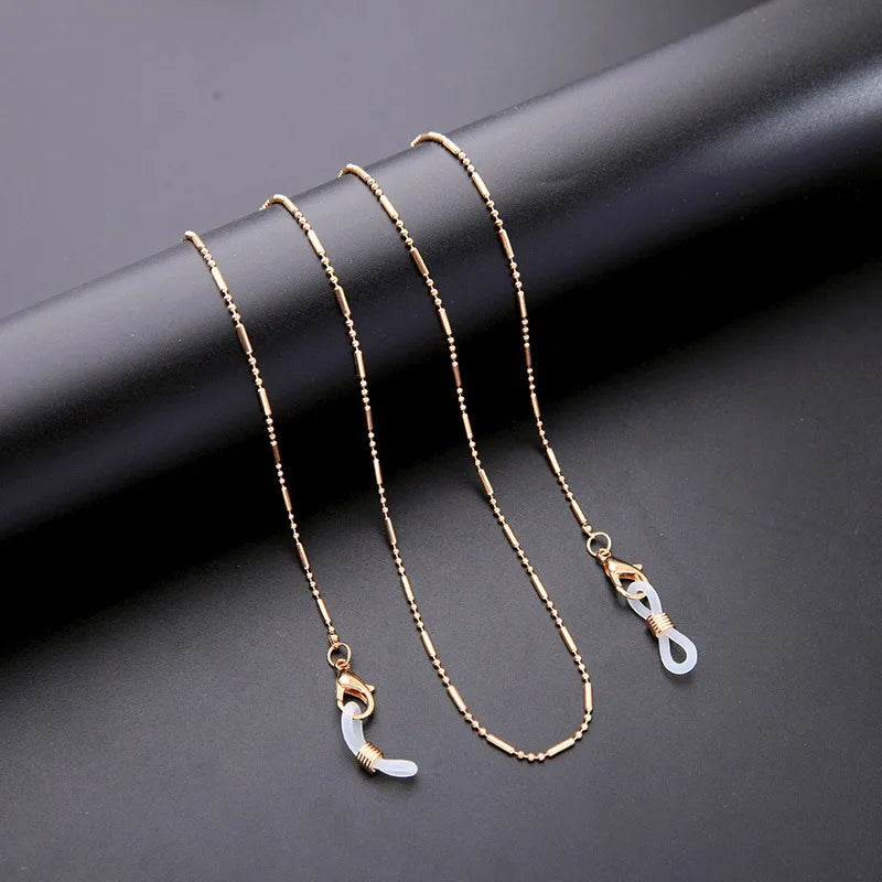 NEW Glasses Chain Women Eyeglasses Cord Accessories Glasses Lanyard Strap Sunglasses with Chain Necklace Mask Chain YJL02