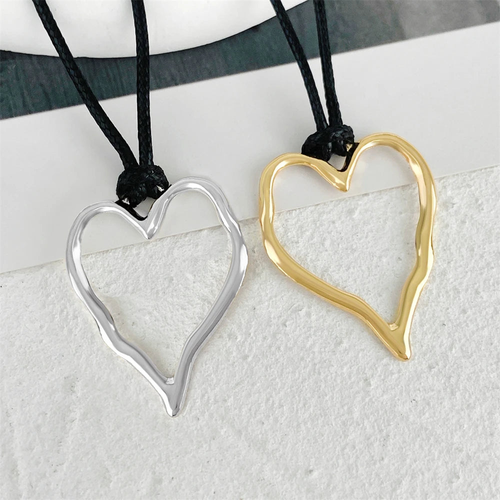 Fashion Geometry Necklace 1pc Zinc Alloy Pendant for Men and Women Jewelry Design Trendy Festival Gift Decoration Sweater Clothe