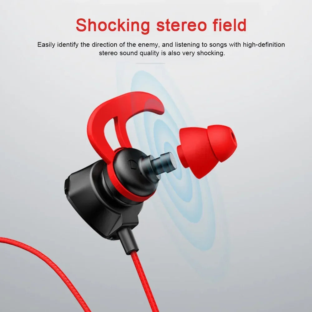 Headset Gamer Headphones Wired Earphone Gaming Earbuds With Mic For Pubg PS4 CSGO Casque Phone Tablet Laptop Universal Game