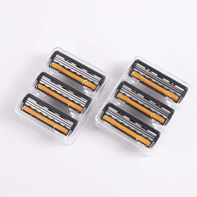 Shaver Brand New Design Men Razor Shaving Three Layer Shaver Reusable Razor Imported Blade Multi Tool Head Change