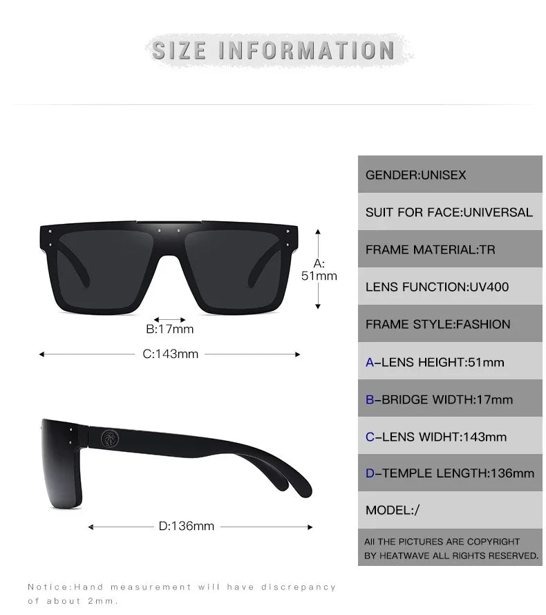 Amazon's best-selling cycling goggles high-quality real film outdoor sports polarized heat wave sunglasses HW03 eyewear