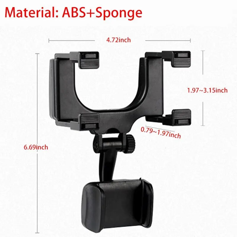 Car Phone Holder Rearview Mirror Mount Car Phone Bracket For Ram 1500 Magnetic Phone Holder Car Stuff Cell Phone Holder