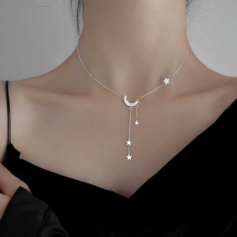 Fashion Rhinestone Heart Collar Choker Necklace for Women Simple Open Collar Necklace Torques Jewelry Accessories