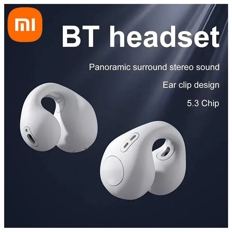 XIAOMI T7500 Bluetooth Earphones Wireless HiFi Stereo Sports Earphones Bone Conduction Headphones With Microphone For Game Music