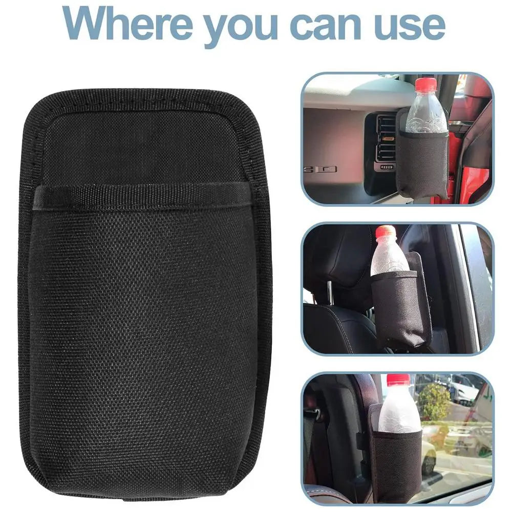 Car Seat Side Pocket Organizer Car Net Pocket Auto Seat Storage Hang Bag Phones Drink Stuff Holder With Mesh Pocket For Cars