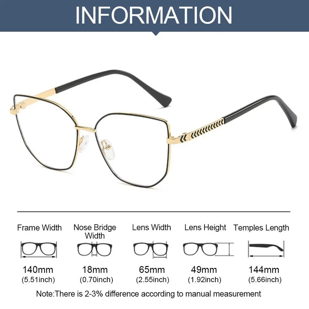 Fashion Square Eyeglasses Blue Light Blocking Women Designers Eyeglasses Optical Spectacle Computer Eye Protection Glass Eyewear