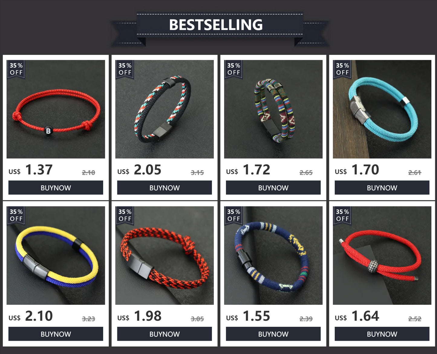 New Stylish Knot Bracelet For Men Black Magnet Buckle Rope Braslet Gifts For Him Nautical Braclet Pulseras De Hilo Wrap Jewelry