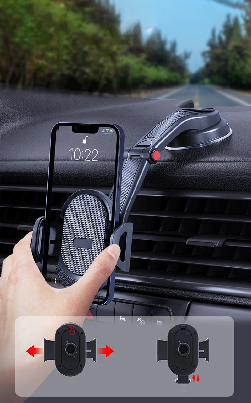 2023 Universal Car Phone Holder 360° Dashboard Mobile For Auto Gadget Byd Atto 3 Accessories Motorcycle Gps Car Stuff Bmw X7