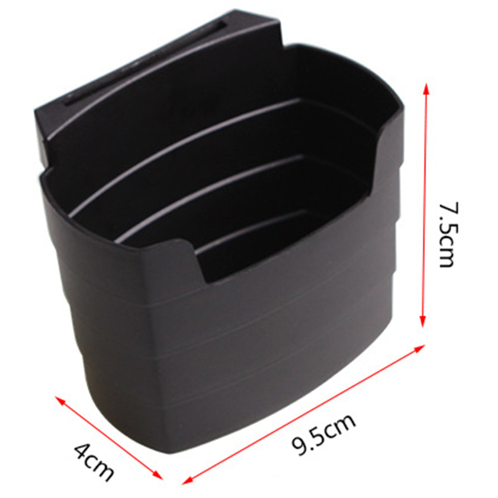 Universal Car Stuff Bucket Compact Easy Install Auto Storage Box For Vehicle