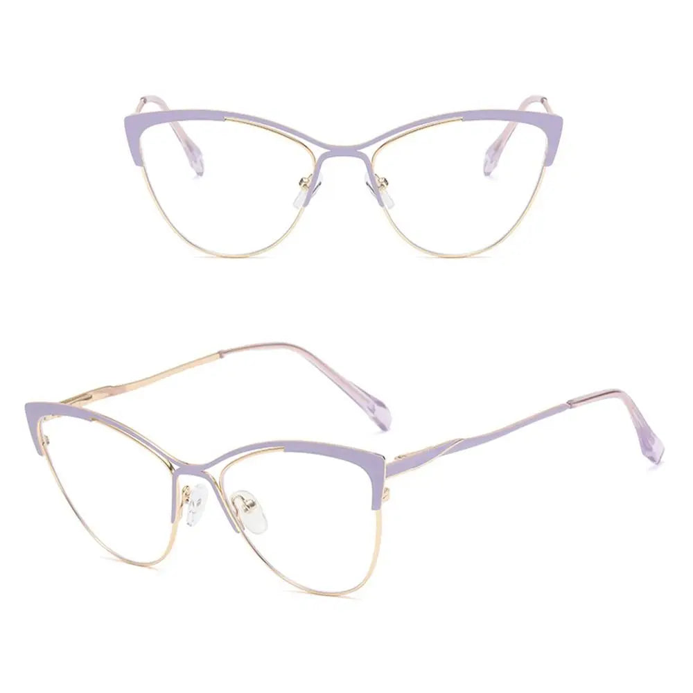 Blue Light Blocking Women Designers Eyeglasses Optical Spectacle Computer Eye Protection Glass Fashion Eyewear