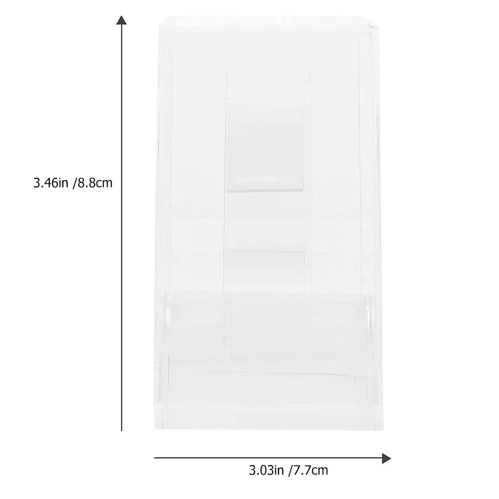 6 Pcs Watch Storage Box Decor Stand Delicate Holder Portable Gift Boxes Anti-scratch Case Display Plastic Man