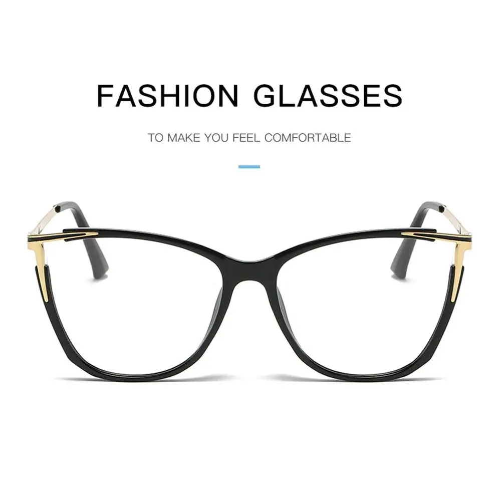 Blue Light Blocking Women Designers Eyeglasses Optical Spectacle Computer Eye Protection Glass Fashion Eyewear