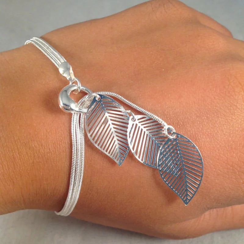 Delysia King  Leaf bracelet