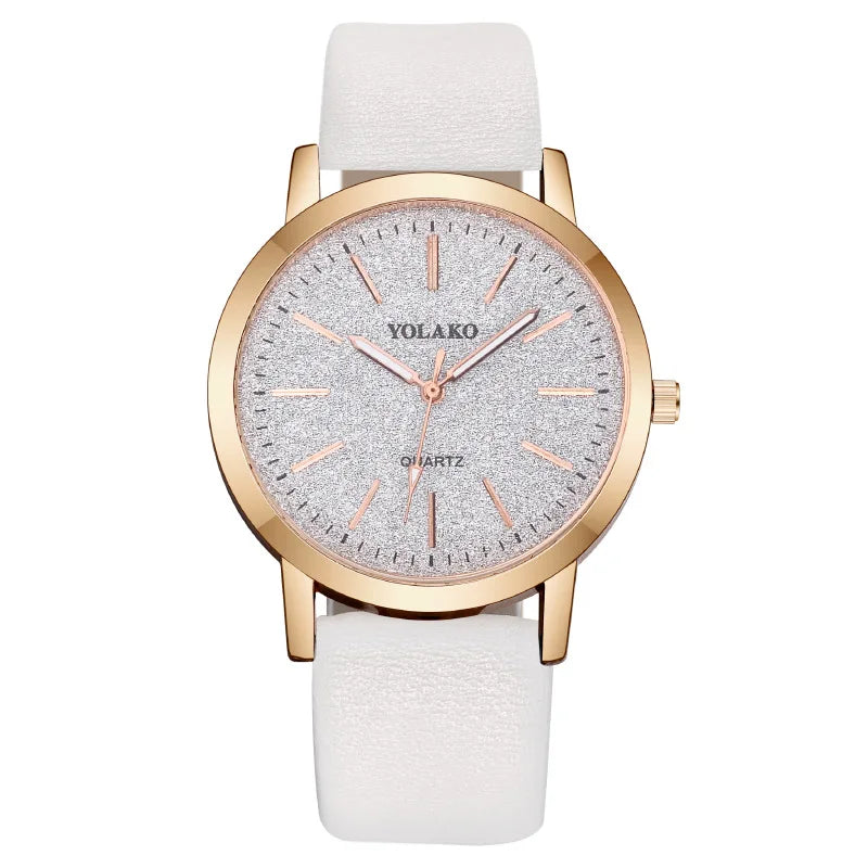 Women Watches Brand Luxury Fashion Ladies Watch Leather Watch Women Female Quartz Wristwatches Montre Femme Reloj Mujer