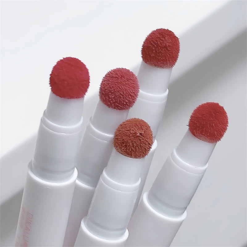 Lip Gloss Matte Velvet Sexy Red Tint Liquid Lipstick New Beauty Women Waterproof Mirror Water Lip of Glaze Lips Makeup Cosmetic