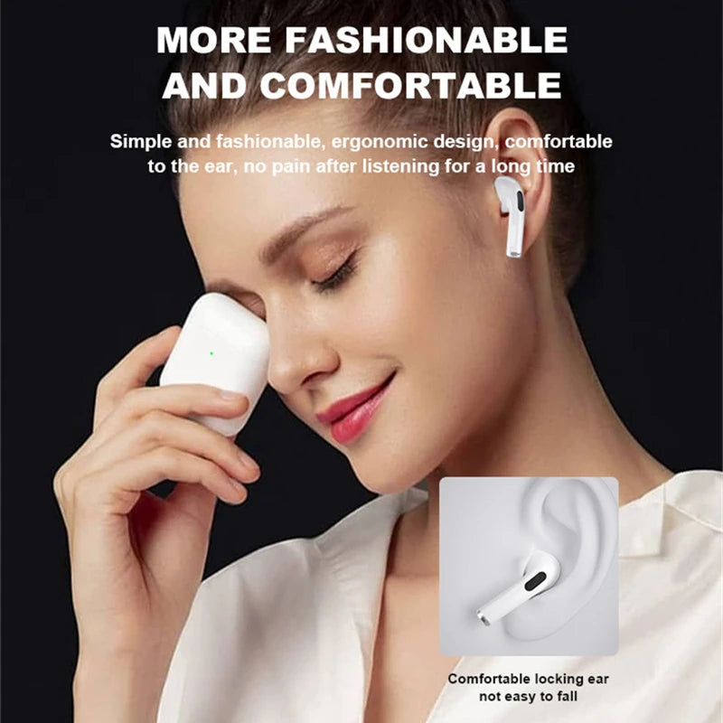 Air Pro4 Original Wireless earphones Dual In Ear headphones Ultra Long Standby Running Bass Sport earburd music headset with Mic