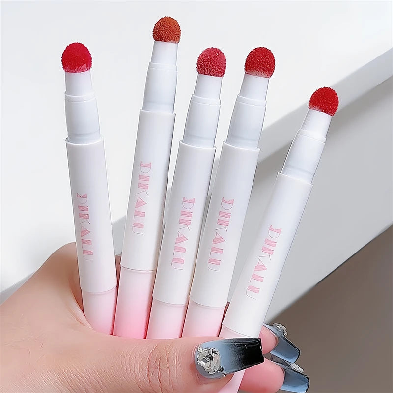 Lip Gloss Matte Velvet Sexy Red Tint Liquid Lipstick New Beauty Women Waterproof Mirror Water Lip of Glaze Lips Makeup Cosmetic